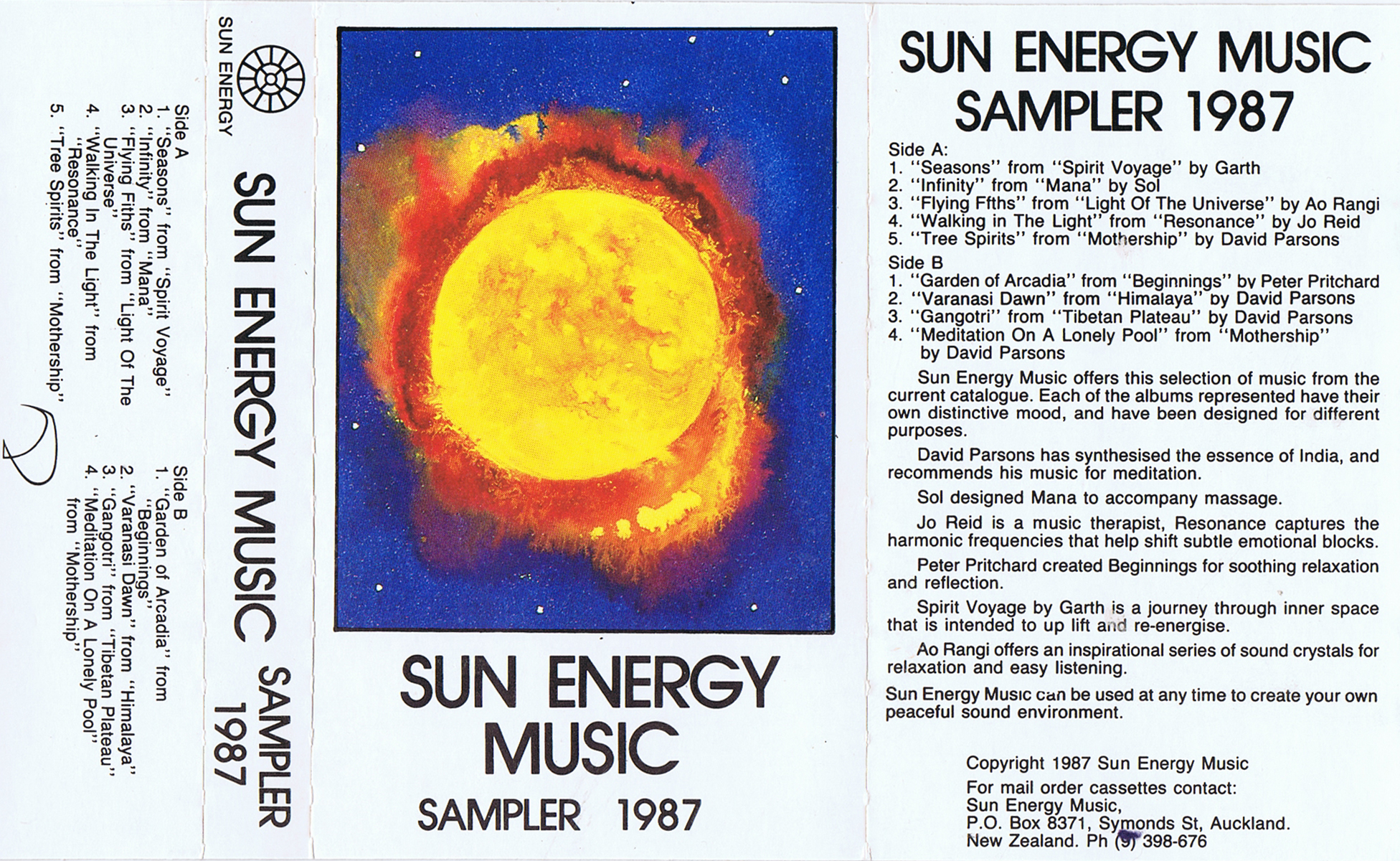 sun energy album cover